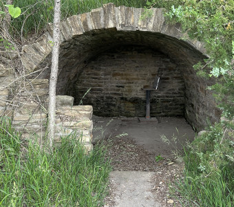 Vieux Cemetery Dugout, Photo Courtesy of Steven Walsh