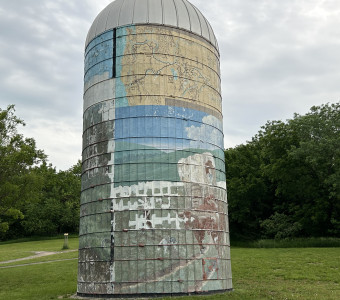 Silo Oregon Trail Overlook, Photo Courtesy of Steven Walsh