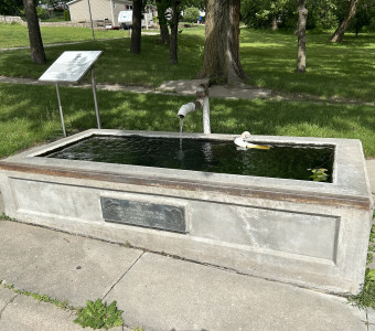 Water trough St. George, Kansas, Photo Courtesy of Steven Walsh