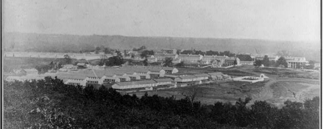 Gardner, Alexander, photographer. Fort Leavenworth, Kansas, 309 miles west of St. Louis, Mo. Washington: Gardner's Photographic Art Gallery. Photograph. Retrieved from the Library of Congress, <www.loc.gov/item/2005684503/>.