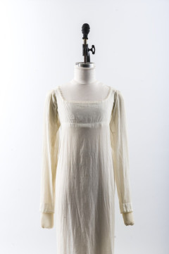 Upper front of the dress