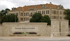 Peine Gate on the corner of 17th St. and Anderson Ave at Kansas State University
