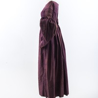 Left side profile view of the dress