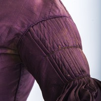 Close up of left sleeve