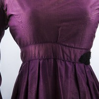 close up of the bustline of the dress